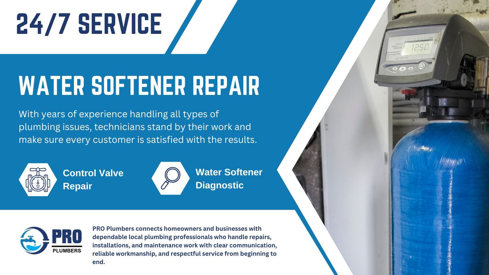 Water softener repair in Arcadia, CA